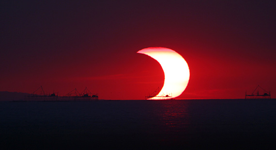 Delvis solformørkelse 26. januar 2009 