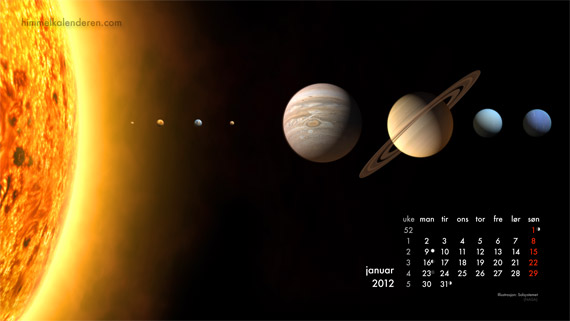 Kalender januar 2012