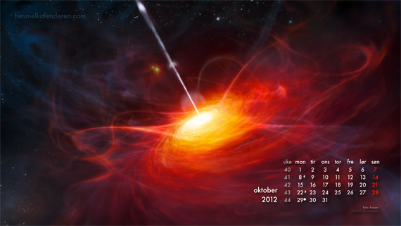Kalender oktober 2012