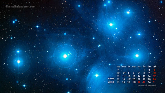 Kalender mars 2013