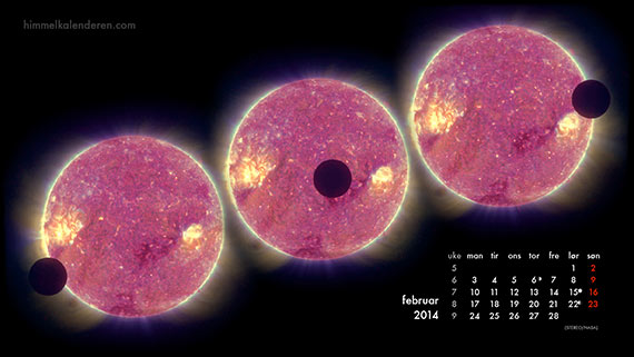 Kalender februar 2014