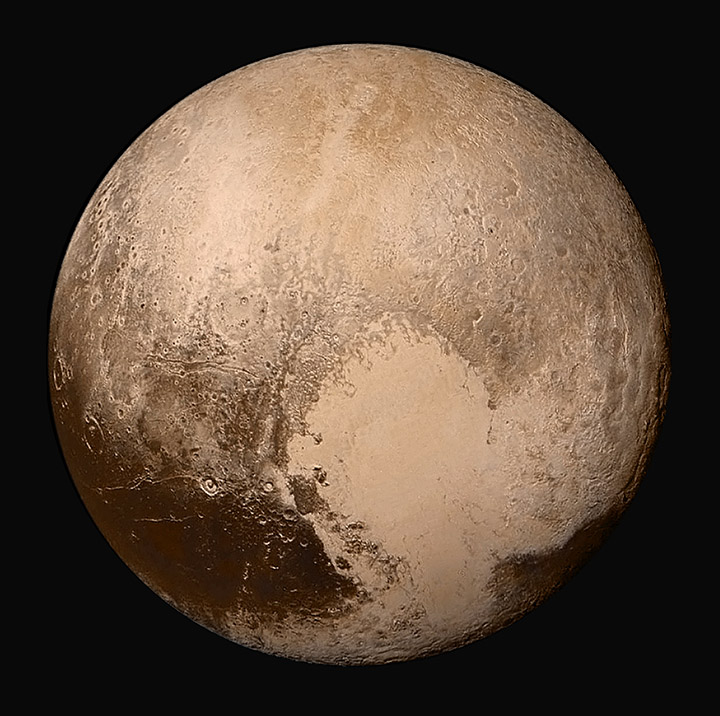Pluto avbildet av New Horizons