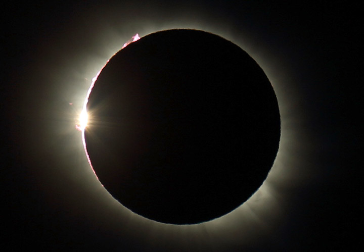 Solformørkelsen 20. mars 2015: diamantring