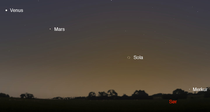 Solformørkelsen 20. mars 2015 sett fra Svalbard