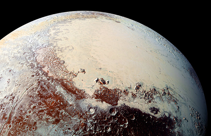 Sputnik Planum på Pluto