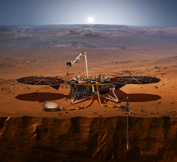 Romsonden InSight på Mars