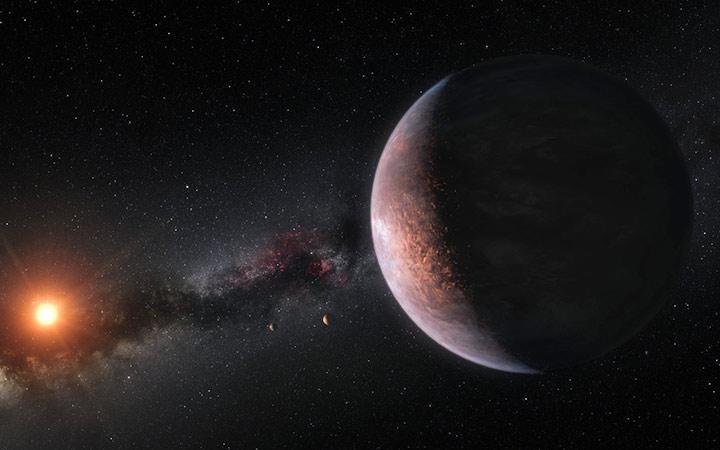 Eksoplaneter rundt stjernen TRAPPIST-1