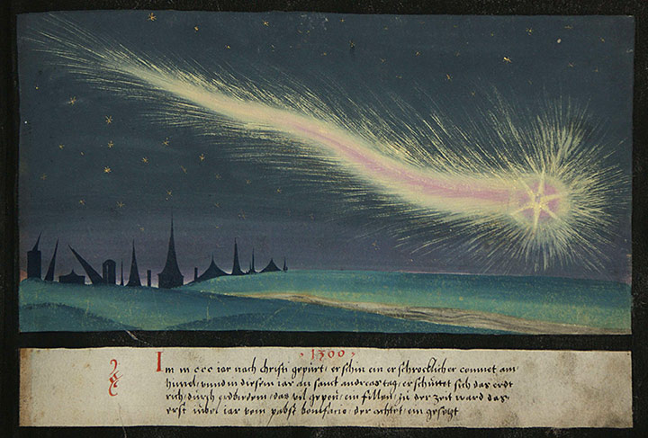 Komet fra år 1300