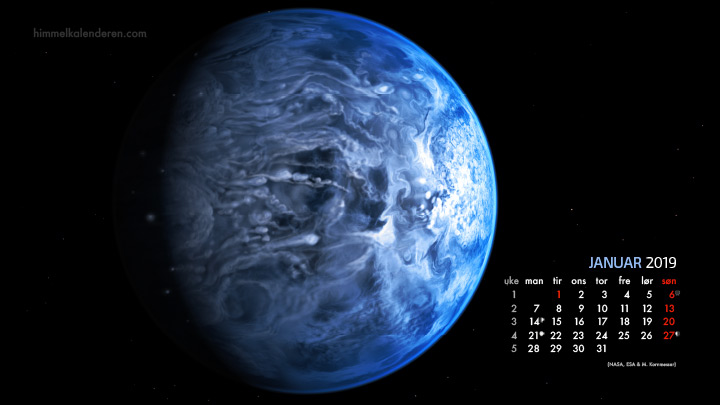 Kalender januar 2019