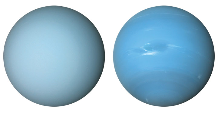 Uranus og Neptun